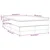 Vidaxl Box spring postelja z vzmetnico roza 120x190 cm žamet