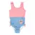 PLAYSHOES Enodelne kopalke Krebs, roza