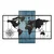 Fusione Naturale -3 BlueBlack Decorative Wooden Wall Accessory
