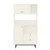 Hanah Home Komoda RE3-W, 88x161.2x35.5 cm, Bela