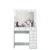 Hanah Home Sto za šminkanje 90x153,4x44,5cm Beli