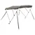 Tenda bimini s 3 luka i bočnim stijenkama 183x(154-167)x137 cm