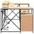 Stol Sonoma hrast 182 x 101 x 87,5 cm Konstruirano drvo