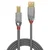 Lindy 36644 USB kabel USB 2.0 5 m USB A USB B siv