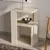 Hanah Home pomoćni sto Silent, 36 cm, travertin