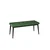 Hanah Home klupa Pera Bench, 105 cm, kaki / zelena / crna