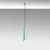 Opviq Luster Kesikboru, 37-114cm, O8 cm, Tirkizni