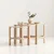 Hanah Home set od 3 umetnutih stočića CPT4791-50, prirodno drvo