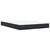 Vidaxl Box spring postelja z vzmetnico črna 160x200 cm žamet