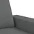 2-dijelni set sofa tamnosivi od tkanine
