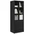 Highboard s ladicama Crni hrast 45,5 x 34 x 127 cm