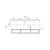 Hanah Home Komoda Quantum Medula 180x80x40cm Bež-Crna