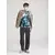 Versace Jeans Couture Majica 80GAH6S0 JS543 Modra Regular Fit
