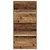 Ormar za cipele Staro drvo 80 x 21 x 163,5 cm Konstruirano drvo