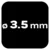 shumee Sveder za kovino HSS-Co, 3,5 mm