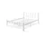 Woody Fashion Double Bedstead K90 - White (140 x 200)