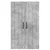 Vidaxl Omarica na steni LUCCA Betonsko siva 60 x 31 x 100 cm