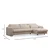 Atelier del Sofa Lily Corner Right Ugaona garnitura, Krem