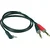 Klotz AY 5A-0100 audio kabl (2 TS 6.3mm jack na Minijack)