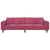 Sofa Vinska crvena 250 x 77 x 76 cm Baršun