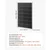 VEVOR Monokristalni sončni panel 100W komplet 895x58x3 cm