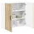 Vidaxl Omarica na steni LUCCA Sonoma hrast 80 x 31 x 80 cm