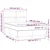 Vidaxl Box spring postelja z vzmetnico LED taupe 140x190 cm blago