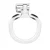 Cellmate Guardian Chastity Cage Clear Size 3