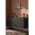 Hanah Home komoda Poli 150, 150 cm, antracit / srebrna
