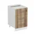 Hanah Home kuhinjski element Minar 4162, 50 cm, beli / dore
