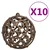 Umjetno božićno drvce 300 LED sa šarkama i kuglicama 180 cm