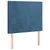 Vidaxl Box spring postelja z vzmetnico temno modra 100x200 cm žamet
