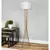 Opviq Podna lampa Ayd 3077, Zlatno-bela
