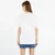 Majice Comme des Garçons PLAY Heart Logo Short Sleeve Tee UNISEX White XXS