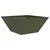 Vrtna saksija 5 pcs Maslinasto zelena 35 x 35 x 15 cm