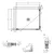 Tuš kabina 100x100 Q 100 SBR/1 ANDROMEDA 516470