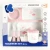 KikkaBoo Set posuđa 4 dela Flamingo Pink