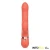 InToYou App Series Mindy Vibe with Up & Down Beads Ring, Finger & Pulsations Function Salmon