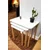 Hanah Home Set uklopivih stočića, 3 komada, Beli