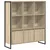 Ormarić za knjige 2 pcs Sonoma 99,5 x 30 x 108 cm