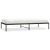 Metalni okvir za krevet crni 100x200 cm