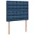 Vidaxl Box spring postelja z vzmetnico modra 120x190 cm blago