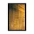 Plakat sonce za drevesi - 30x45 no frame