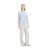 TOM TAILOR Bluza  svetlo modra / bela