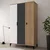 HANAH HOME Garderober Neva 6302