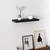 Hanah Home Zidna polica Gizli 60, Crna