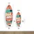 WallXpert dekorativna daska za surf od pleksiglasa Mvsf29L, ilustracija Havaja sa surferima, palmama i kombijem, 50 x 100 cm
