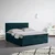 Boxspring Krevet Ethan 160/200 cm , tamnoplava