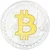 Bitcoin novčić - Zlatni KP3144