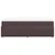 Vidaxl Box spring postelja z vzmetnico temno rjav 120x200 cm blago